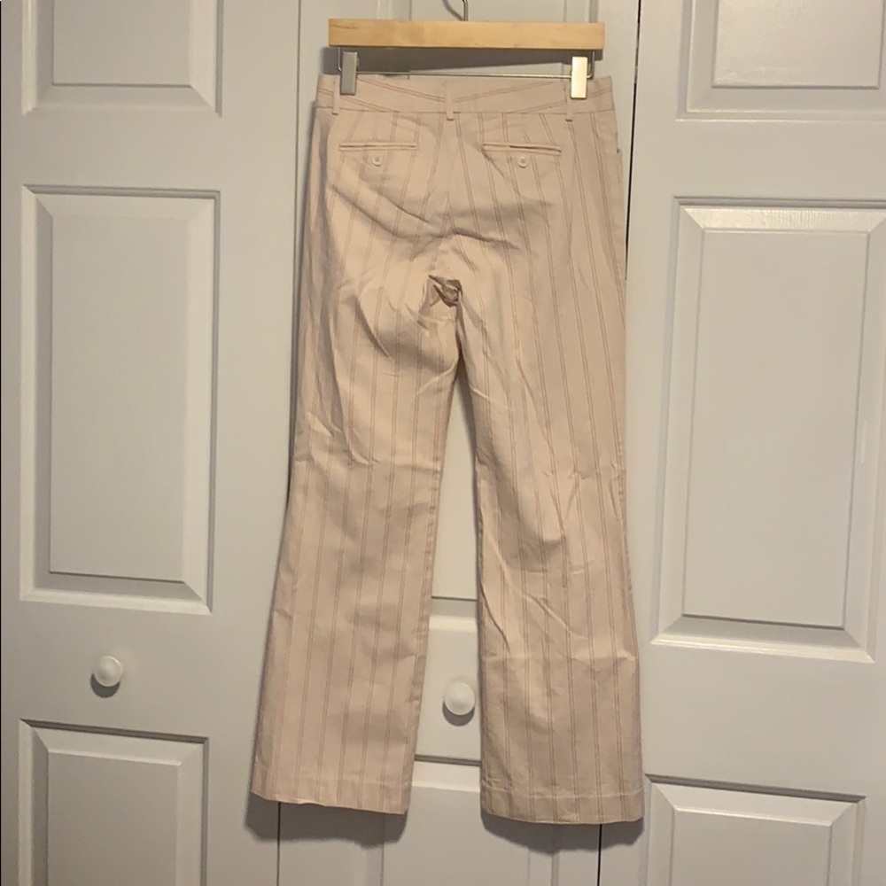 Gap | Pinstripe Pants | Pink and off white - Picture 2 of 6